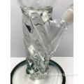 Super-dicke Spiral Line Textur Glas Bongs